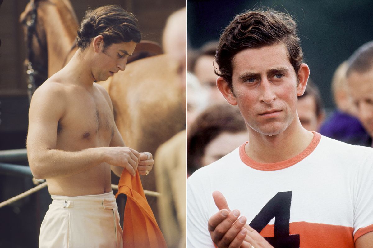 Károly király fiatalon