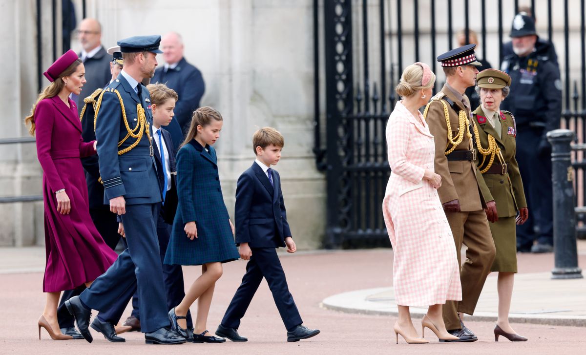 Katalin és Vilmos gyermekei: György herceg, Sarolta hercegnő és Lajos herceg 