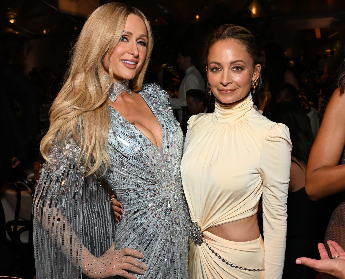 Paris Hilton és Nicole Richie a baby2baby gáláján.