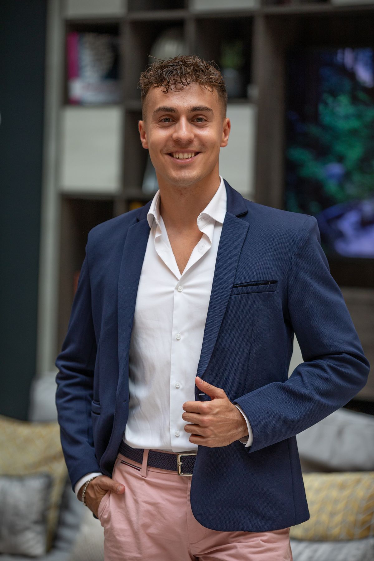 Hegyes Berci egy nyilvános eseményen