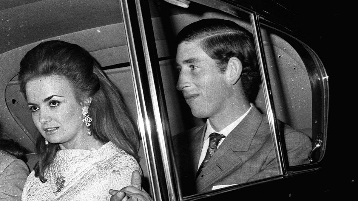 Károly király barátnője fiatalon: Lucia Santa Cruz