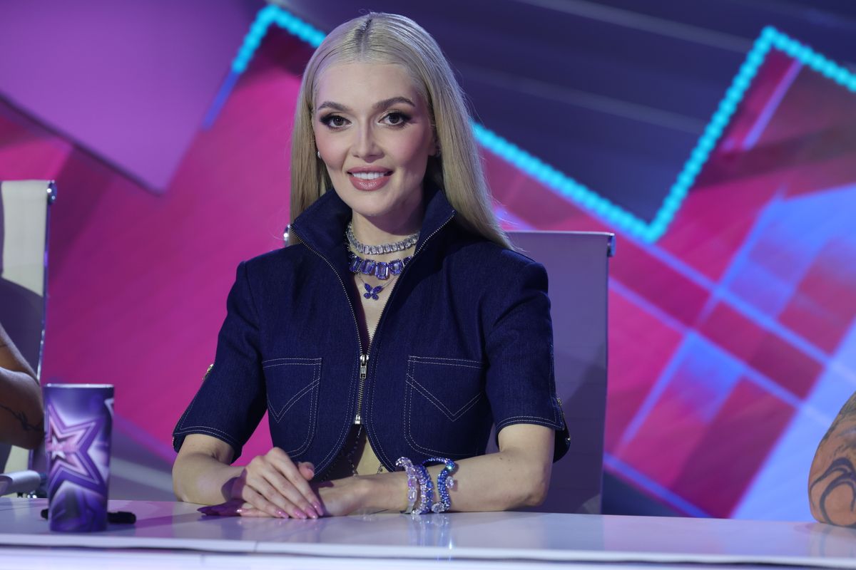Herceg Erika a Megasztár 2025-ben, a zsűripultban.