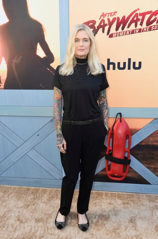 Erika Eleniak arrives at the premiere of "After Baywatch: Moment in the Sun" at The Bungalow Santa Monica on Monday, Aug. 26, 2024, in Santa Monica, Calif.,Image: 901724656, License: Rights-managed, Restrictions: This content is intended for editorial use only. For other uses, additional clearances may be required., Model Release: no, Pictured: Erika Eleniak