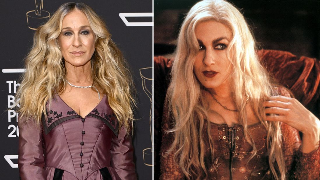 Sarah Jessica Parker és a Hókusz Pókusz inspirálta ruha.
