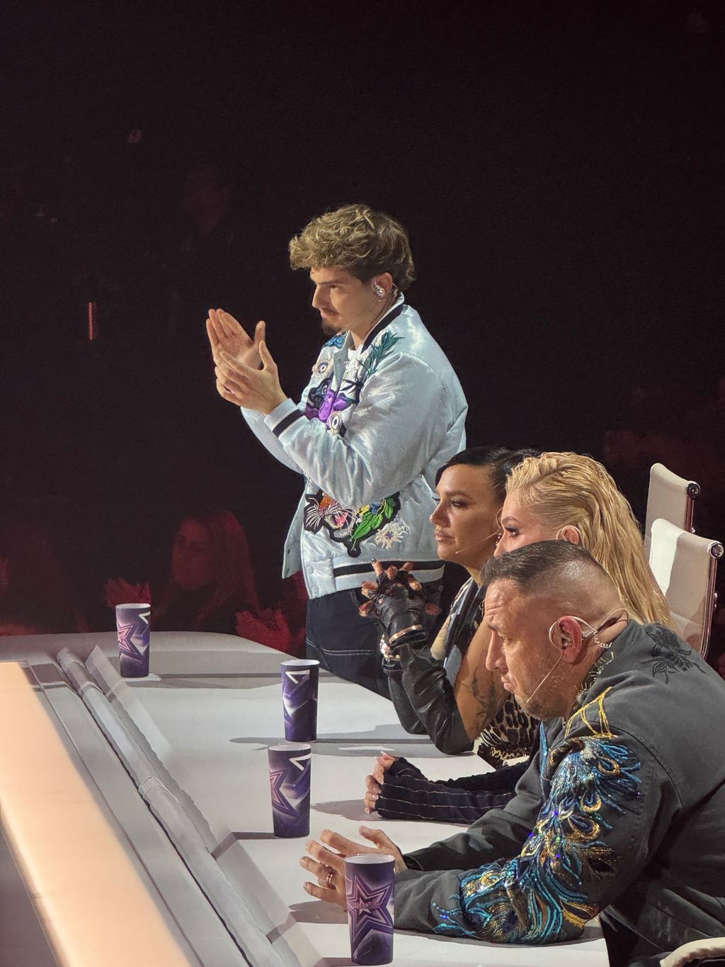 A Megasztár zsűritagjának, Marics Petinek remekül állnak a pasztellszínek is.