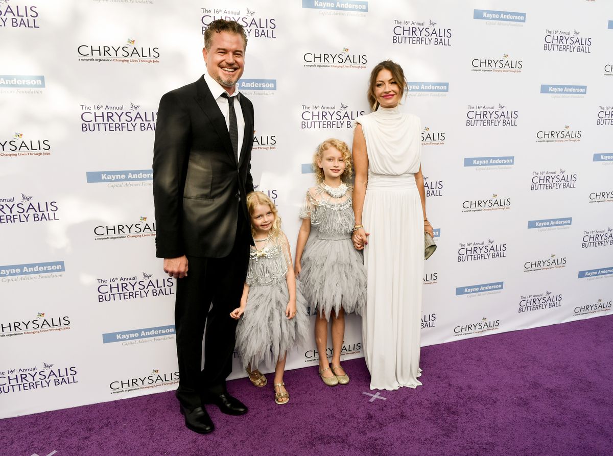 Eric Dane, Billie Dane, Georgia Dane és Rebecca Gayheart 2017-ben