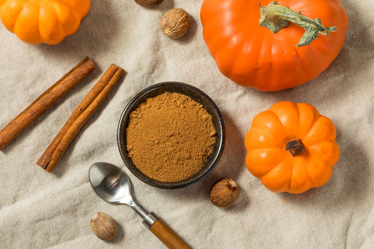 A sütőtökös bejgli fűszerei.