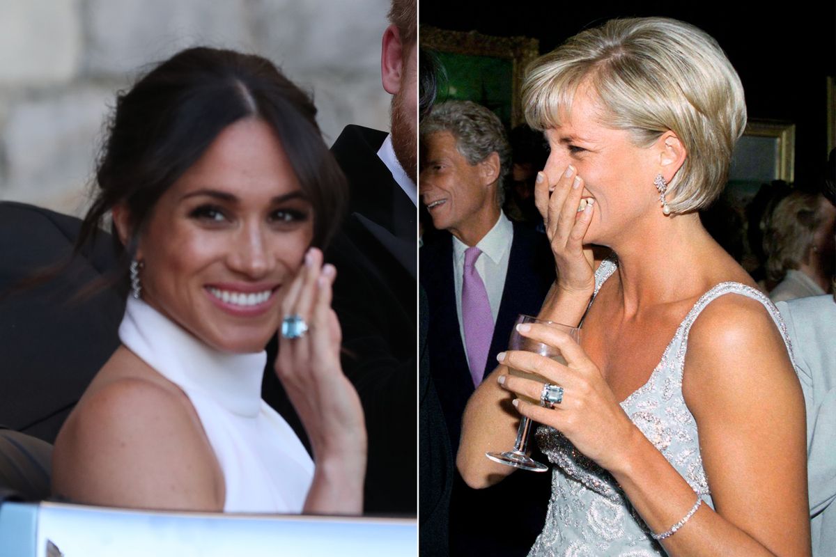 diana akvamarin gyűrűje