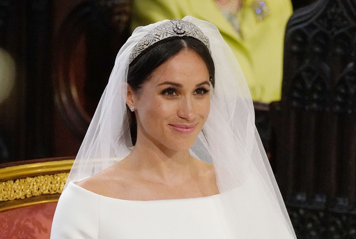 Megan Markle a fején az ominózus tiara