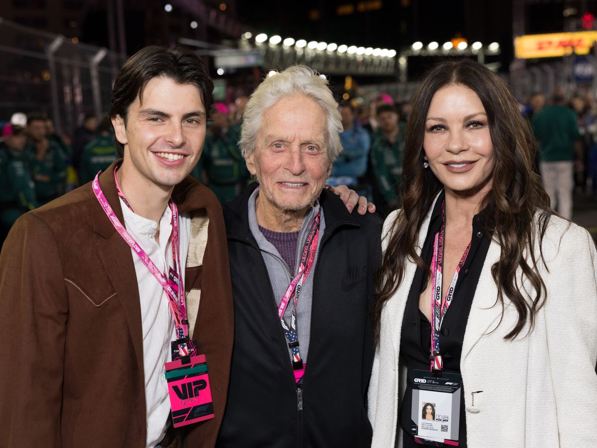 Dylan Douglas, Michael Douglas és Catherine Zeta-Jones