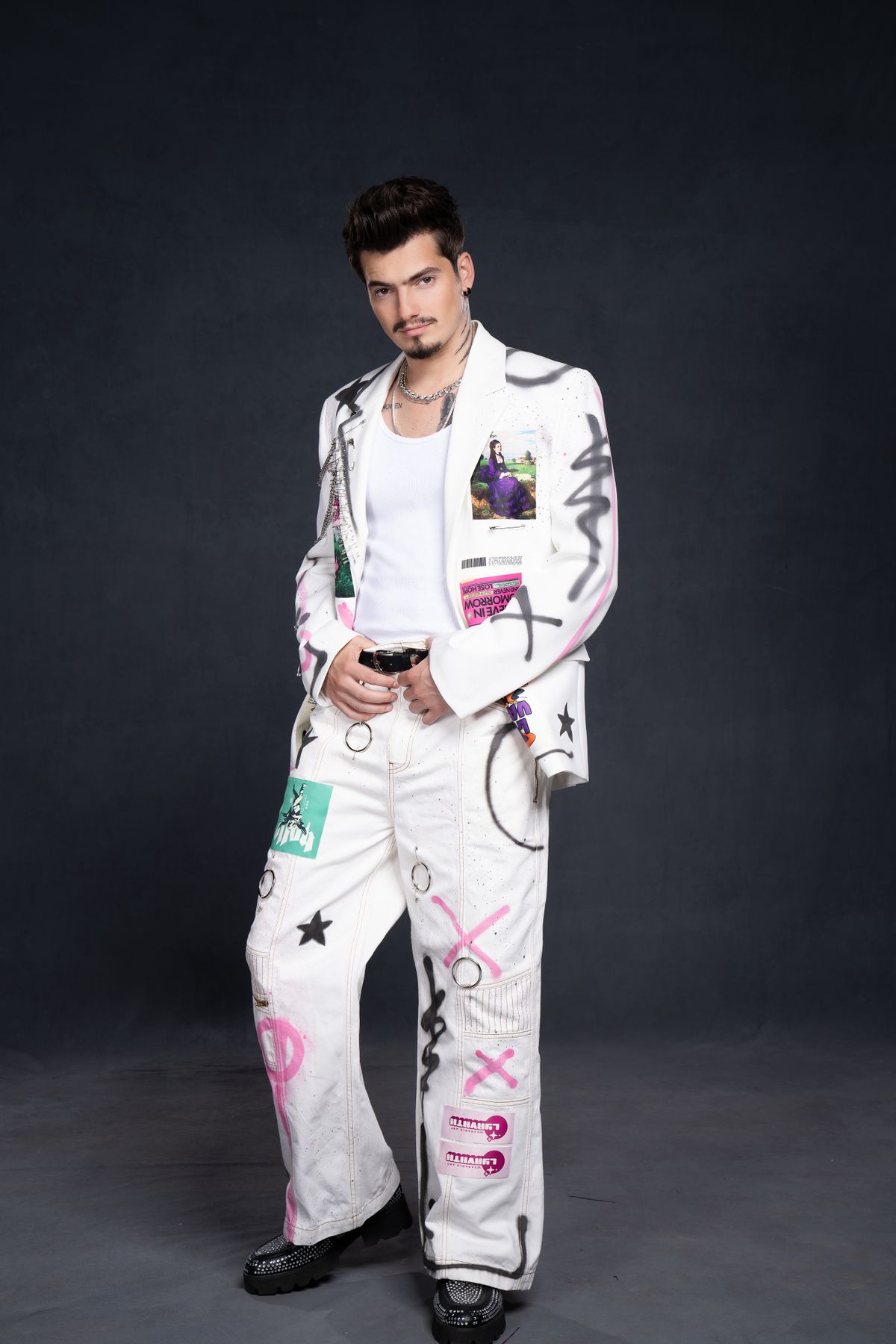 Marics Peti egy fotózáson