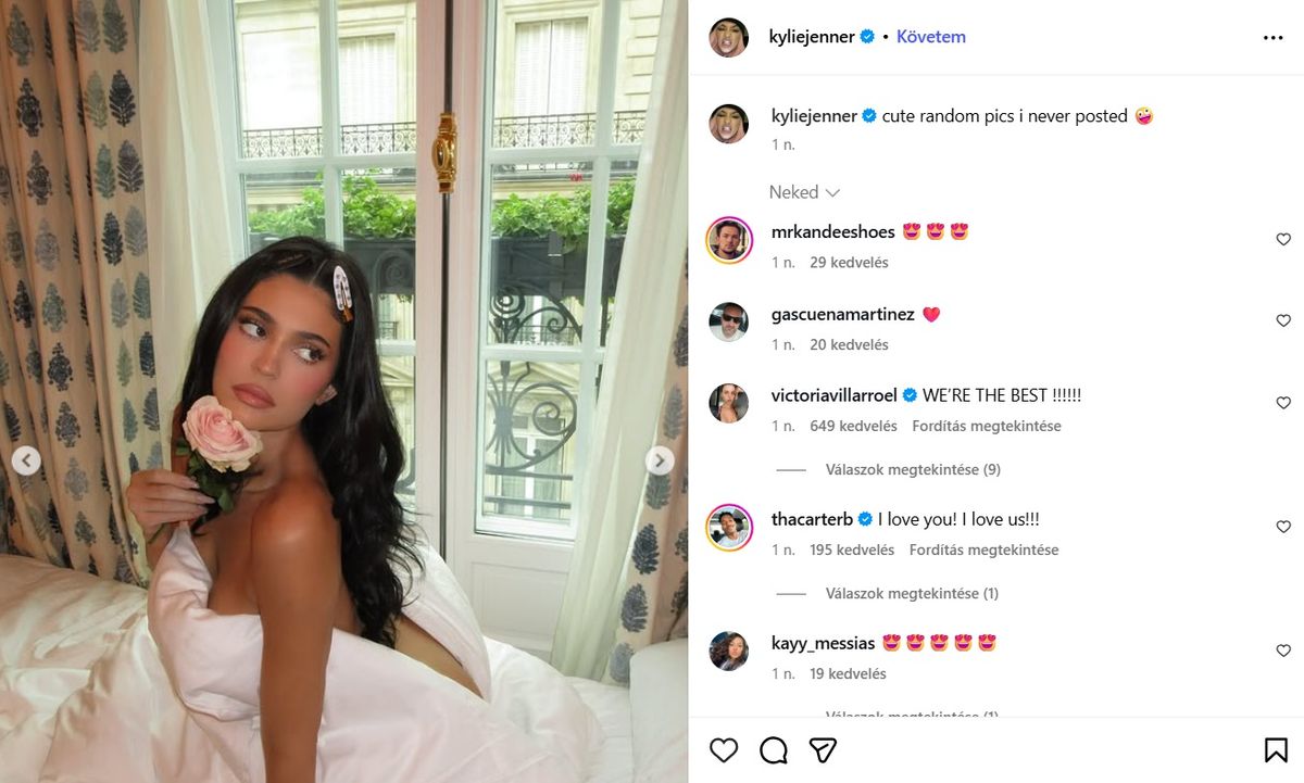 A rajongók szerint Timothée Chalamet készíthette ezt a merész fotót a kedveséről