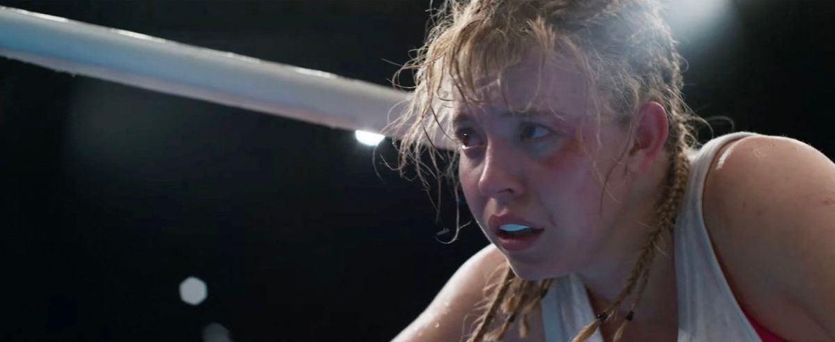 Picture MUST credit: Black Bear Pictures Here’s a look at Hollywood sex symbol Sydney Sweeney looking almost unrecognisable as a female boxing pioneer. She plays real life US pro fighter Christy Martin, ditching her long blonde hair for a brown perm and later cornrows. Throughout her career, Martin was nicknamed The Coal Miner's Daughter in reference to her father's occupation. Christy is said to be “the most successful and prominent female boxer in the United States” and the person who “legitimised” women’s participation in the sport of boxing. She then began training with boxing coach, Jim Martin, who became her husband in 1991 when she was aged 22 and he was 47. Christy referred to the marriage as one of convenience, She claimed her husband was emotionally and physically abusive throughout their relationship, In 2010 Martin told her husband she wanted a divorce. She was stabbed several times and shot at least once and left for dead by her husband after an argument at home. In April 2012 Martin was found guilty of attempted second-degree murder and sentenced to 25 years, dying in jail in November 2024. Christy married former ring rival Lisa Holewyne on November 25, 2017 and is now CEO of a boxing promotion company. The movie, called Christy, tells her life story and stars Ben Foster as her ex-husband. Flamboyant boxing promoter Don King is played by Chad L. Coleman. The film is out in November.. Picture supplied by JLPPA