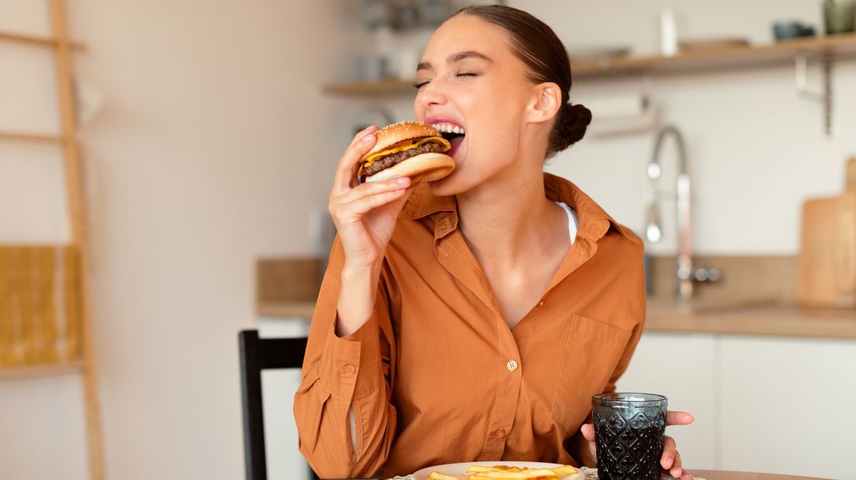 350 kalóriás húsimádó burger, diétás vacsora recept