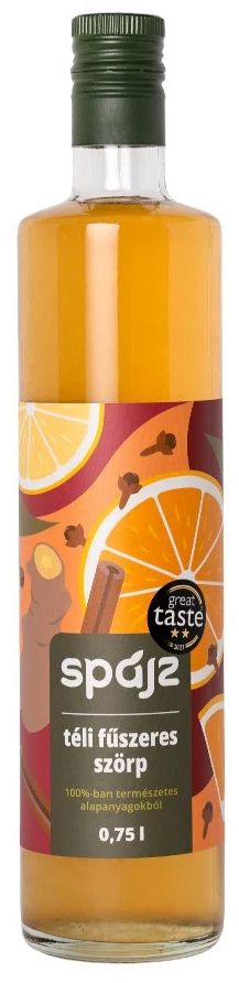 Spájz Téli fűszeres szörp Forrás: spajz.shop
