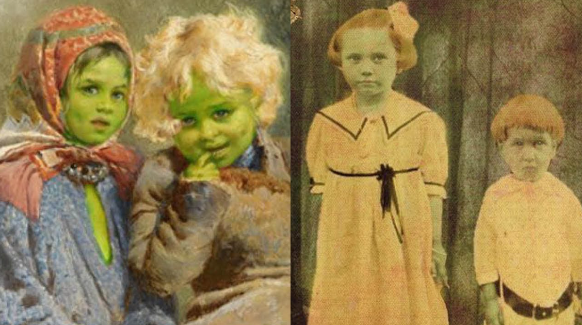 Woolpiti zöld gyerekek legendája