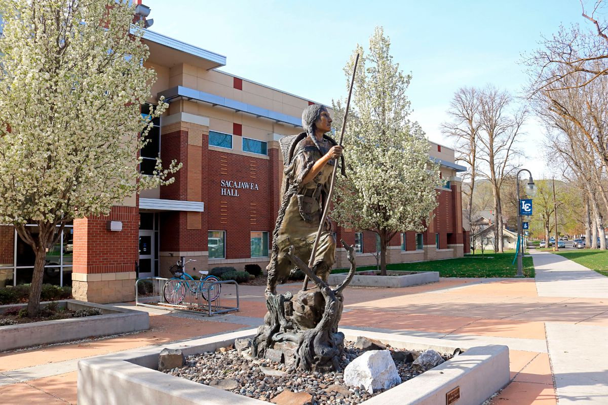 A vadnyugat hőse: Sacagawea szobra