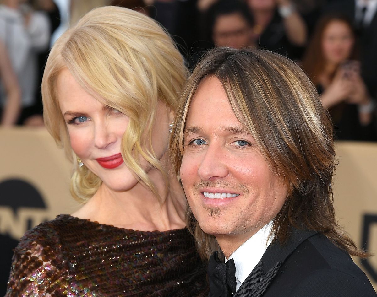 LOS ANGELES, CA - JANUARY 21:  Nicole Kidman;Keith Urban arrives at the 24th Annual Screen Actors-Guild Awards at The Shrine Auditorium on January 21, 2018 in Los Angeles, California.  (Photo by Steve Granitz/WireImage)