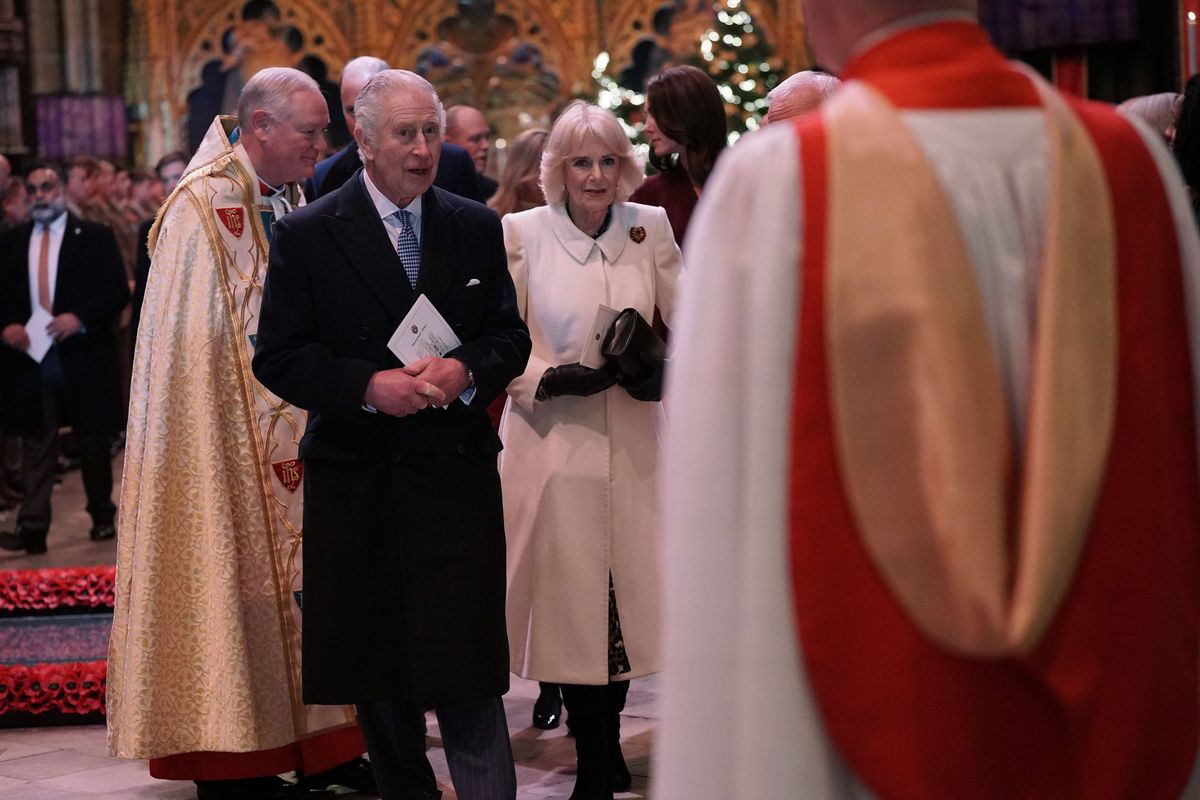 Károly és Kamilla 2022-ben részt vettek az Együtt karácsonykor rendezvényen.