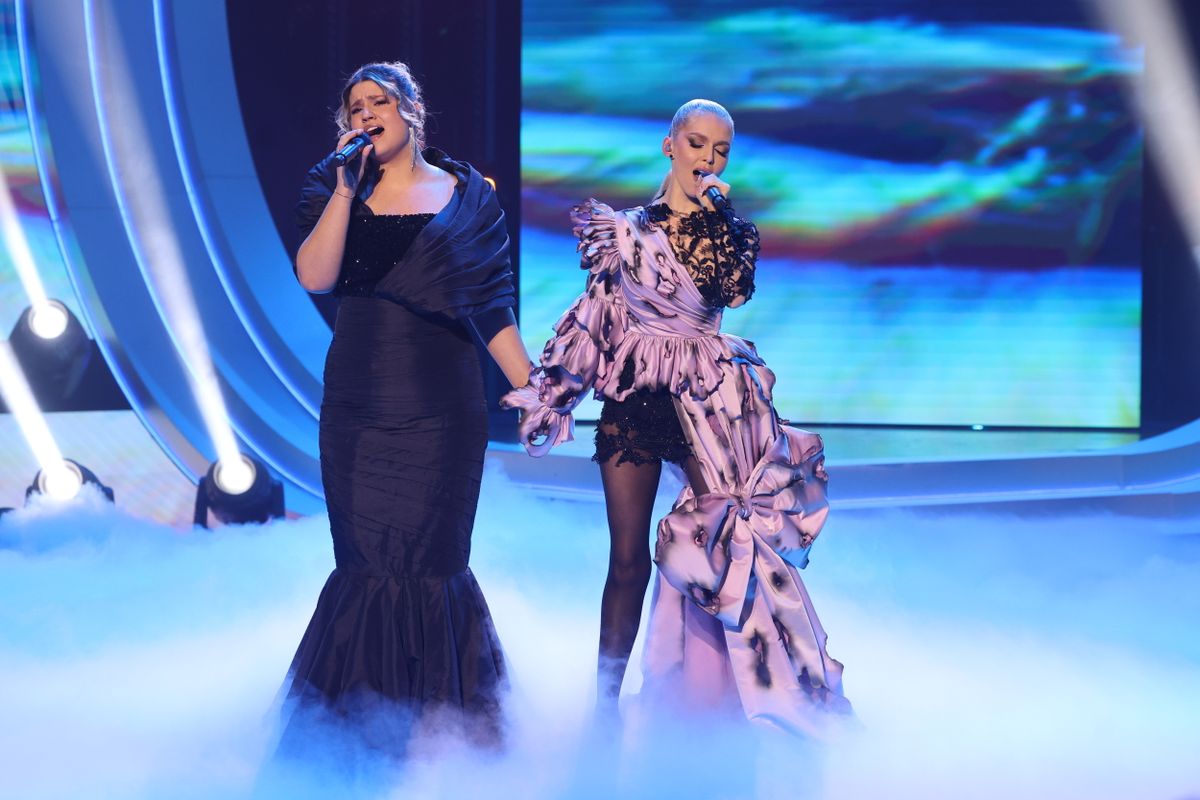 Herceg Erika igazi dívaként ragyogott a színpadon. 