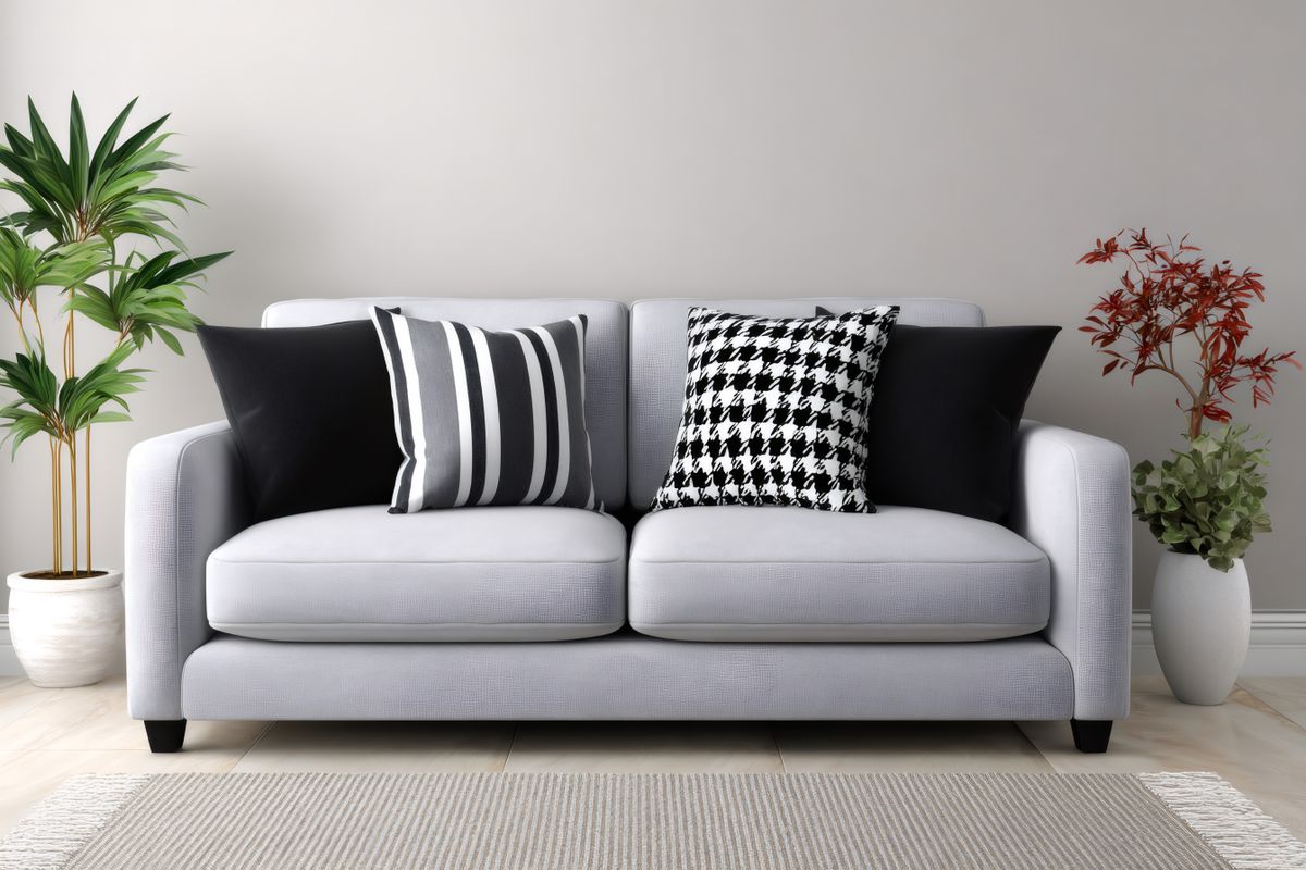 lakberendezés trend 2026 - tyúklábminta