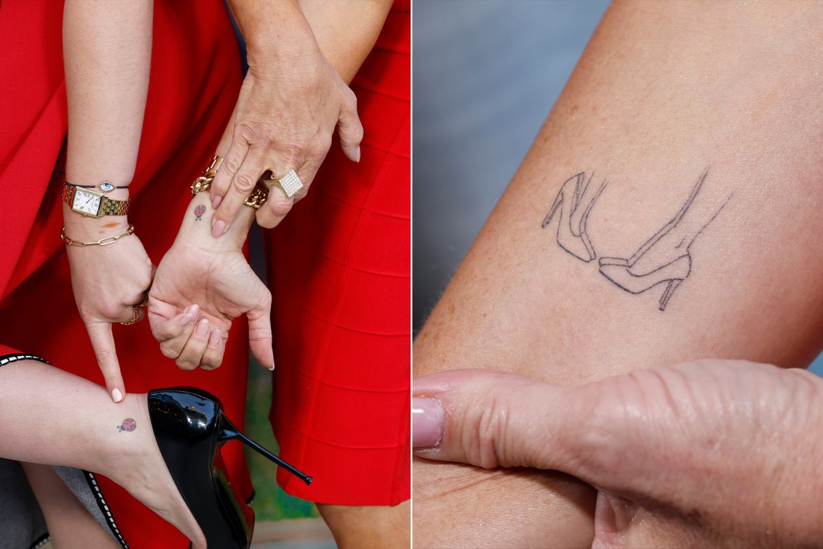 Brooke Shields két anya-lánya közös tetoválás