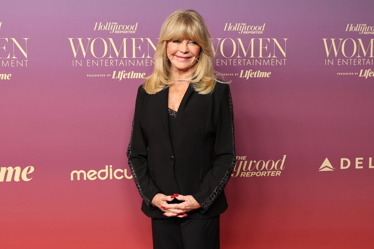 Goldie Hawn a Women in Entertainment gálán emlékezett meg Diane Keatonról.