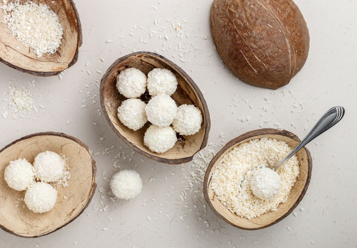 házi Raffaello golyó