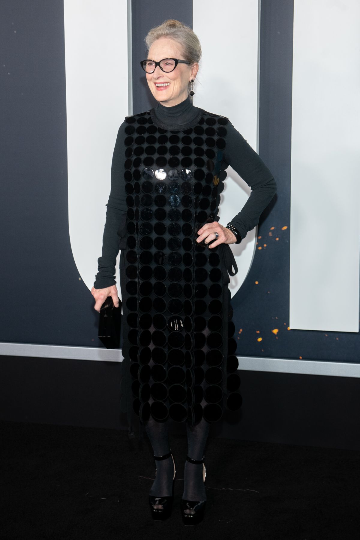 NEW YORK, NEW YORK - DECEMBER 05: Meryl Streep at the World Premiere Of Netflix's "Don't Look Up" at Jazz at Lincoln Center on December 05, 2021 in New York City. (Photo by Michael Ostuni/Patrick McMullan via Getty Images)