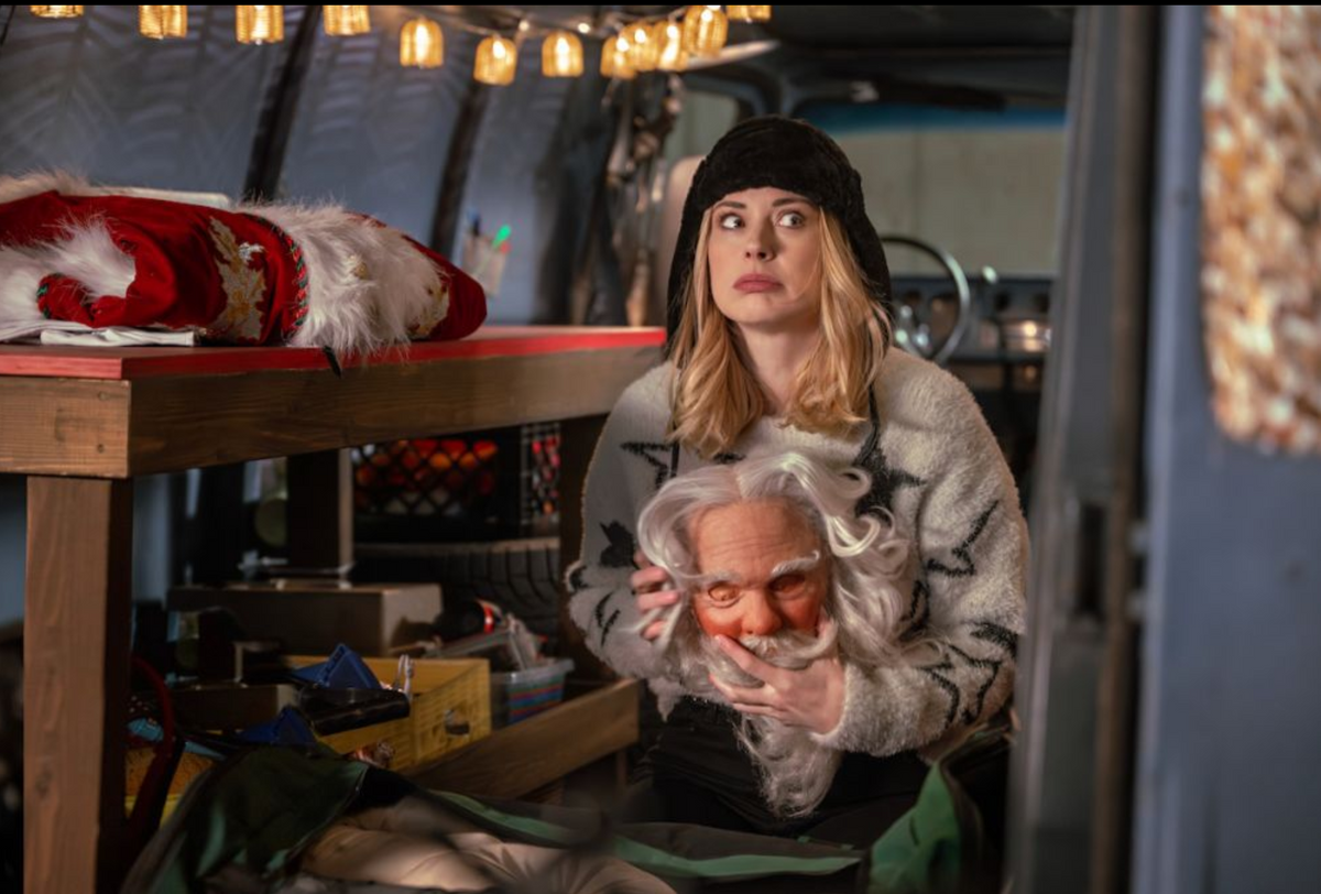 Jelenet az Anyu a Mikulás című karácsonyi filmből