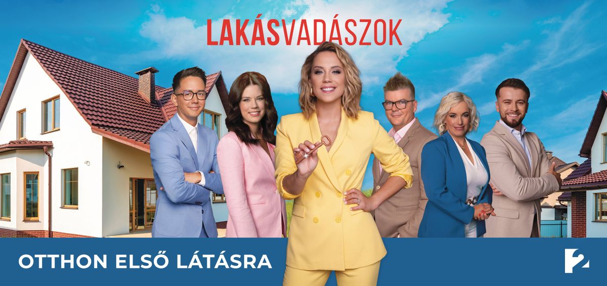 Lakásvadászok otthonkereső reality, ingatlanközvetítő verseny