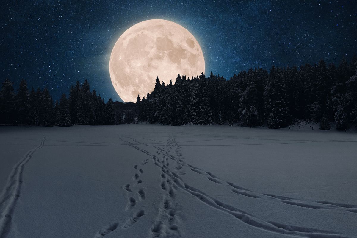 Pénteken szuperhold, a cold moon ragyog majd az égen.