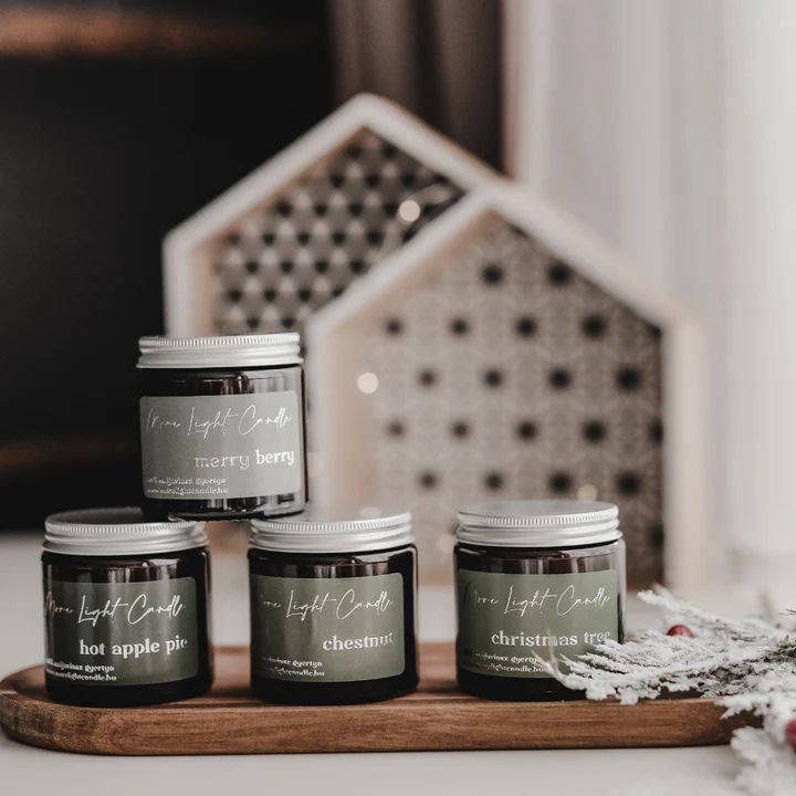More Light Candle ünnepi box illatválogatás I. Forrás: morelightcandle.hu