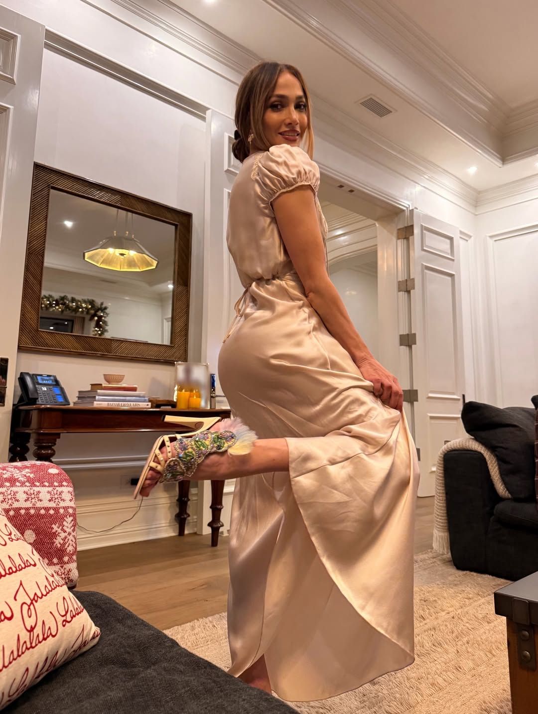 Jennifer Lopez hálaadáskor 