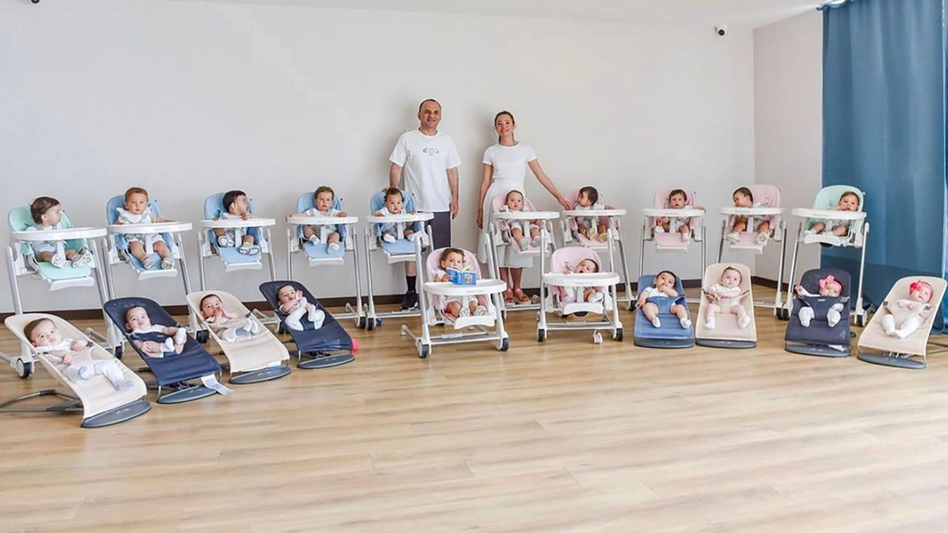 Kristina Ozturk  22 gyerekkel