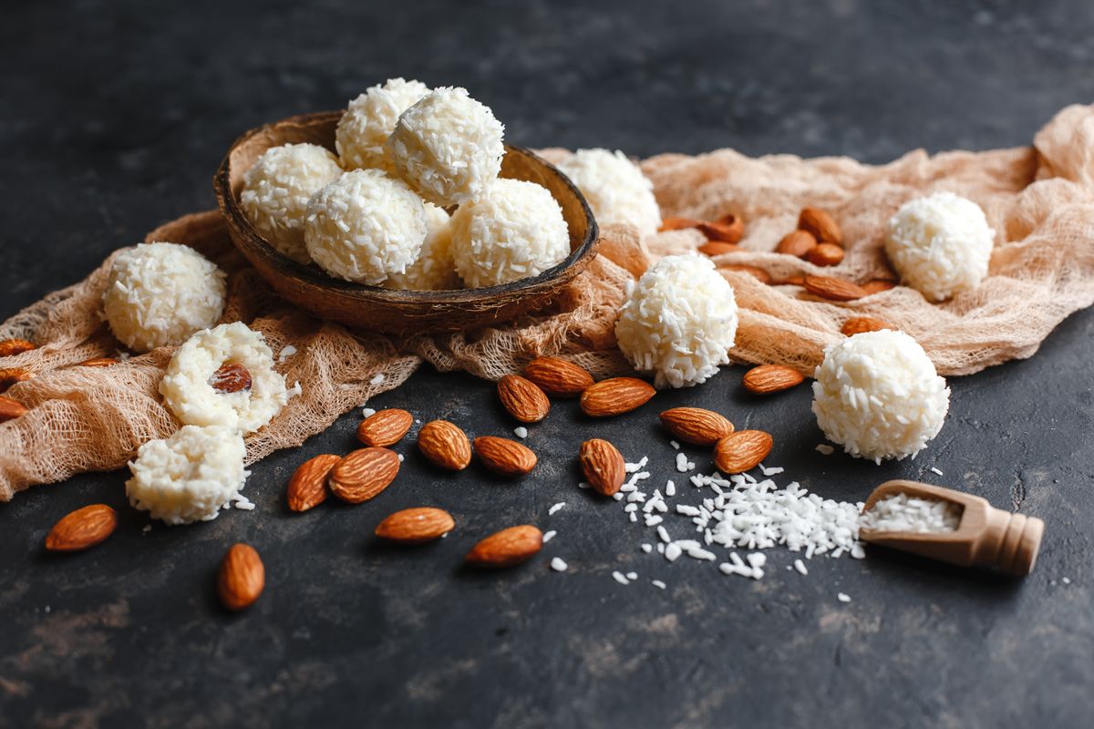 Raffaello golyó házilag recept