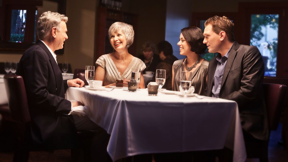 Boomerek viselkedése étteremben