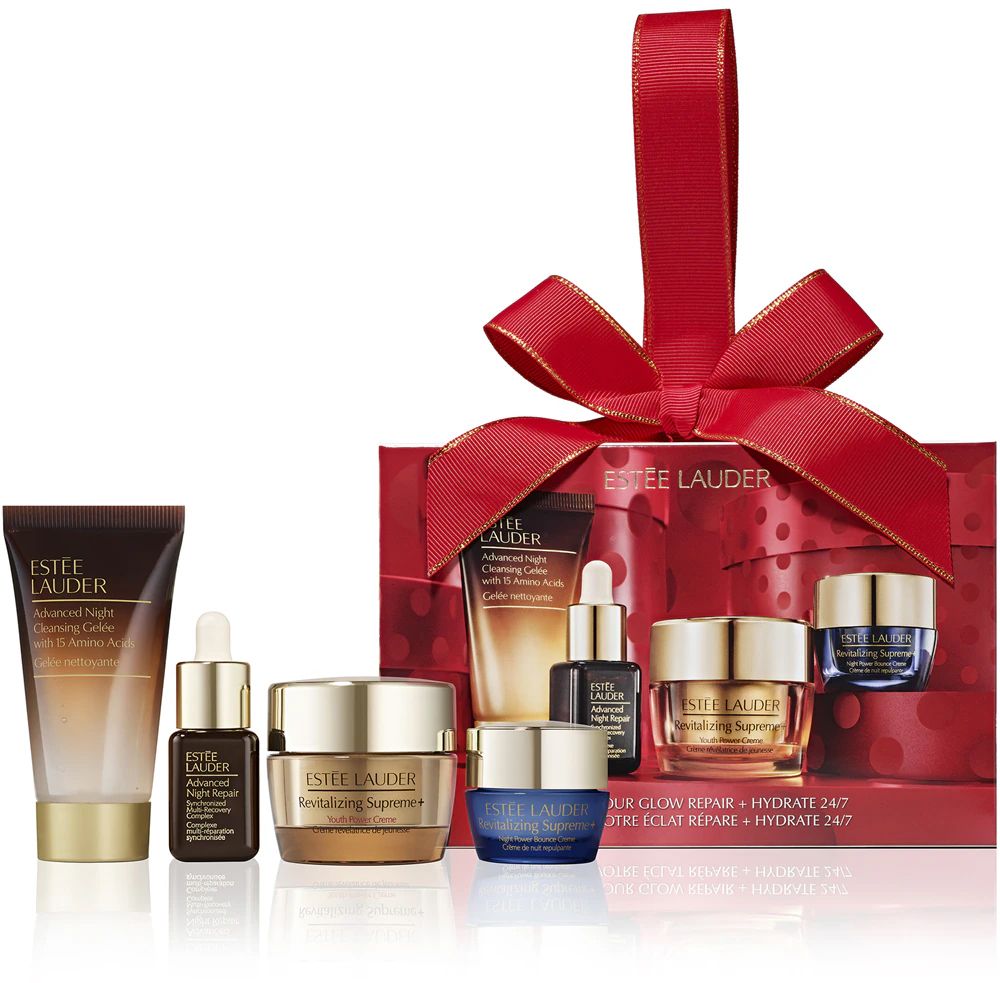 Estée Lauder Holiday Unwrap Your Glow Repair & Hydrate ajándékszett Forrás: notino.hu