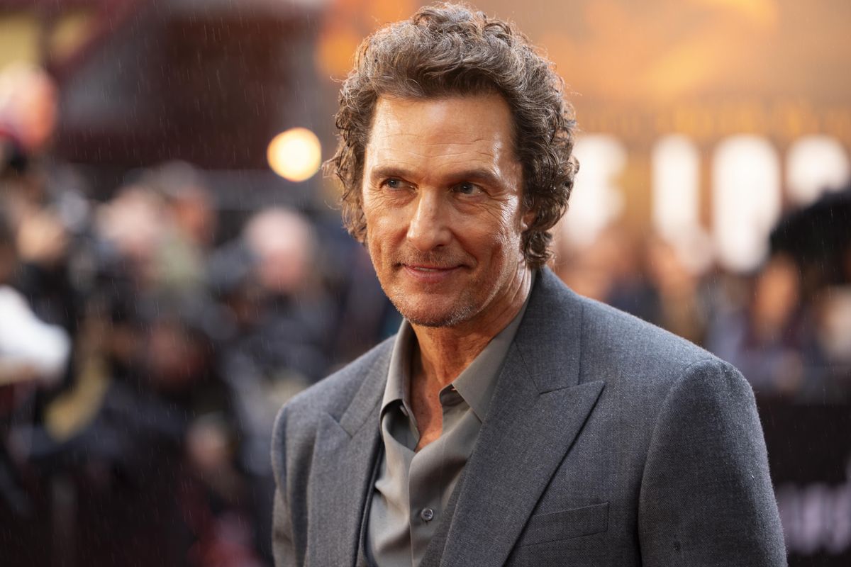 Matthew McConaughey a Los Angeles-i házában volt együtt szellemmel.
