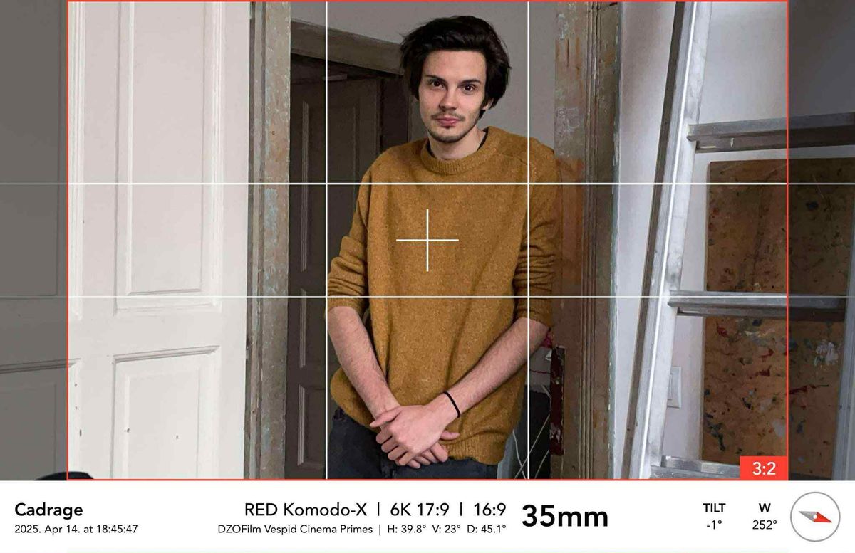 Kis Xavér, filmrendező szakos hallgató