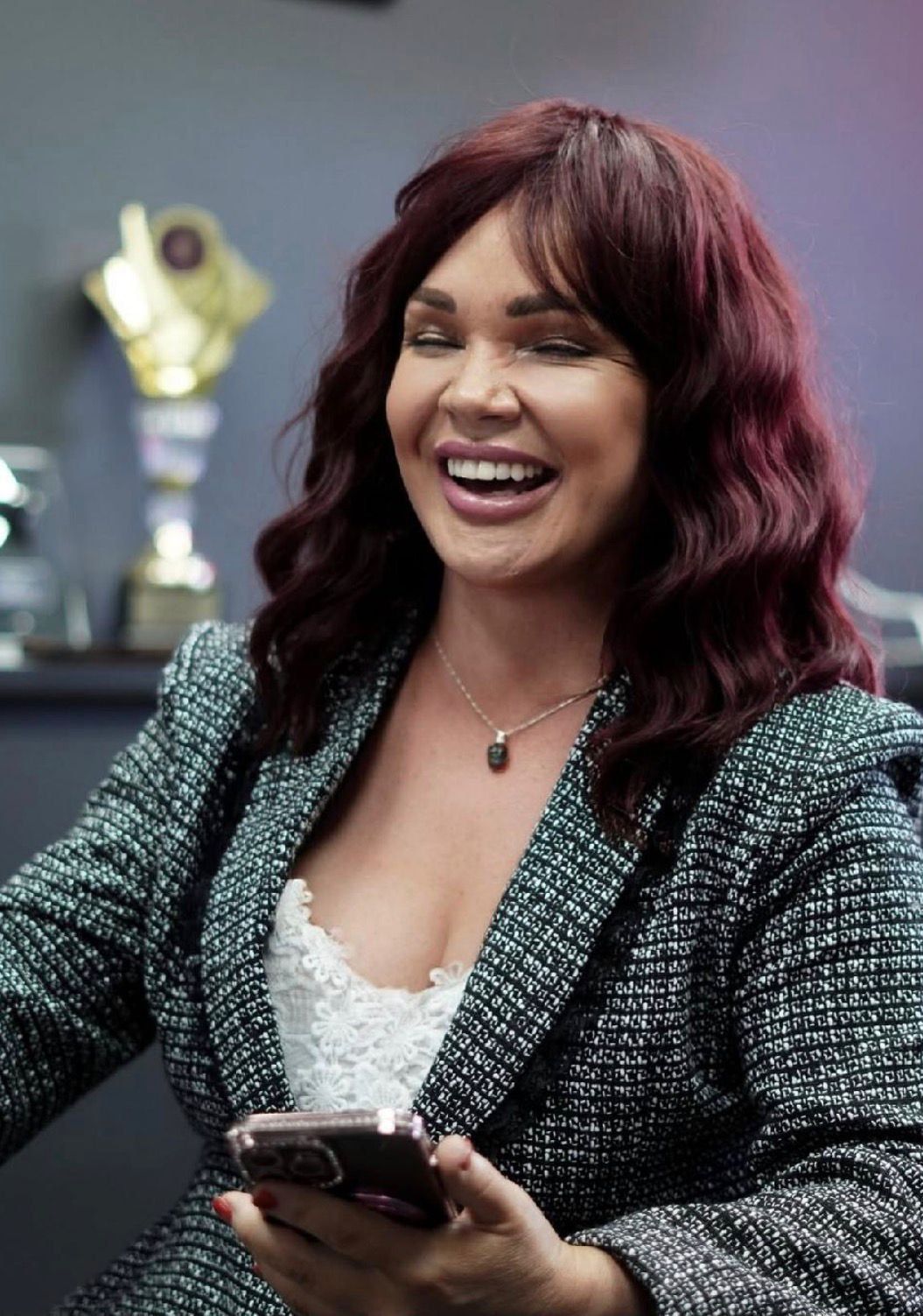 Angela Paterson az elrontott plasztikai műtétei előtt