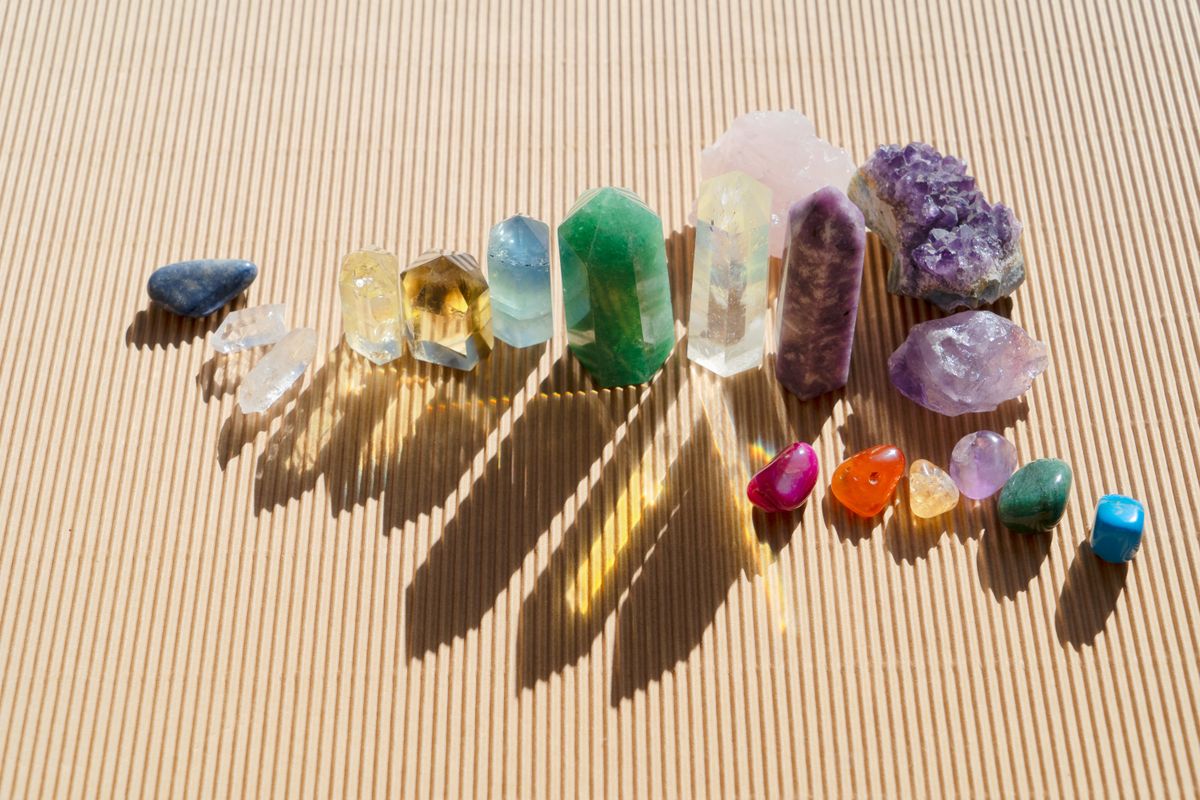 manifesztáció kristályokkal