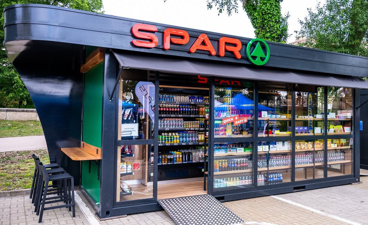  Konténer Spar, az új koncepció 