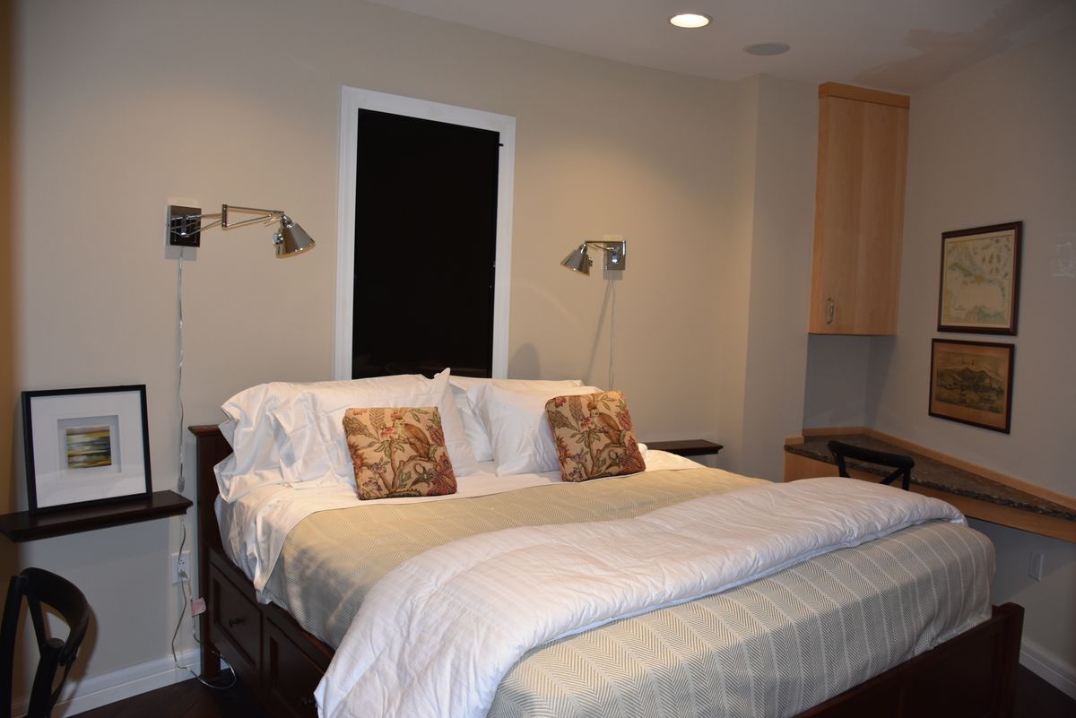 The Survival Condo goes 200 feet underground and even has an elevator to make you feel like a character in a sci-fi movie. USA: THESE underground converted missile bases, able to withstand a nuclear strike and protect against Covid-19, could be the ultimate survivalist's dream - but a full sized one will cost you over Ł2M. Stunning pictures show two intricate but beautiful former government missile silos that are now 2720 sq. ft of lavish living spaces. Hi-tech images show 14 floors of the state-of-the-art homes, which date back to 1960 when the underground facility was built to protect the SM-65 Atlas intercontinental ballistic missiles. The 75-foot-tall missiles weighed 260,000 lbs and were launched 24 times during the Cold War. The epoxy-hardened concrete walls of the shelters are up to nine feet thick, and able to withstand critical, natural or manmade conditions including a direct nuclear strike and winds in excess of 500mph. The steel and concrete door weighs a whopping eight tons. The secretive site has two offerings to buy. A smaller two bedroom with a bathroom offering, for Ł1,191,900 ($1.5 million USD), while the larger Full-Floor Unit will set you back Ł2,385,060 ($3 million USD). mediadrumworld.com/LarryHall/SurvivalCondo.com ***EXCLUSIVE***