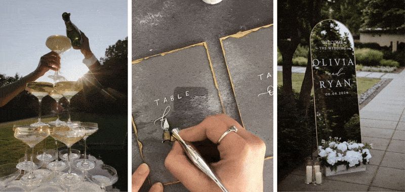 egyedi dekorációs esküvőre