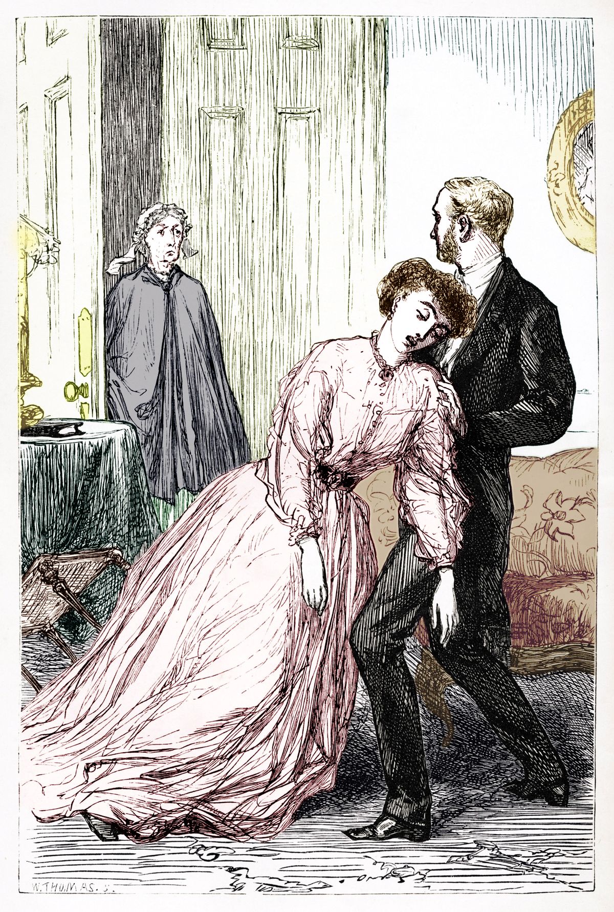 Elalélt nők a viktoriánus bálokon