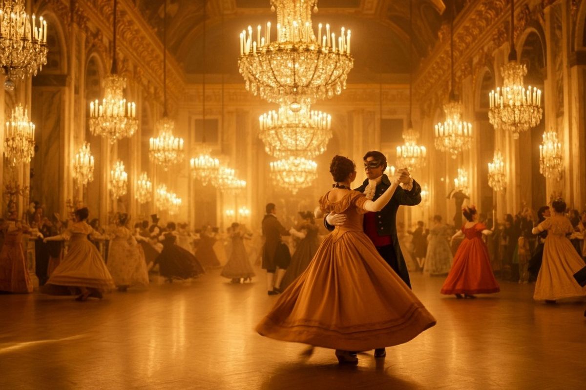 A farsang az év legszabadabb időszaka volt, az arisztokrata és falusi bálok, a pártalálás és esküvők szezonja.