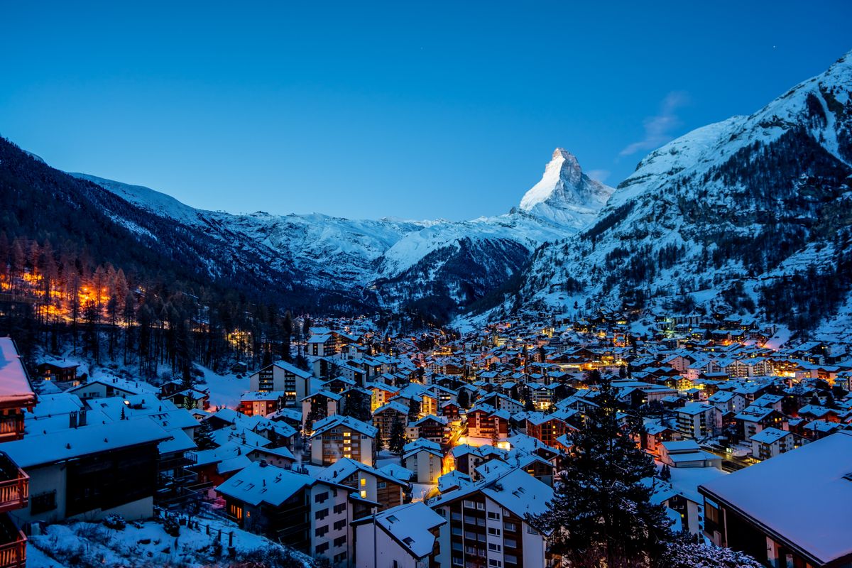 svájci síparadicsom, Zermatt 