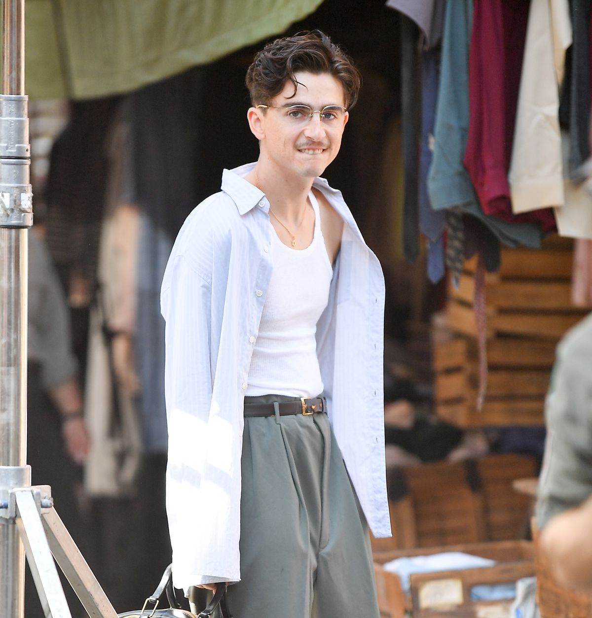 Timothée Chalamet  visszautasította a duplőrt  a Marty Supreme fenék jelenetében. 