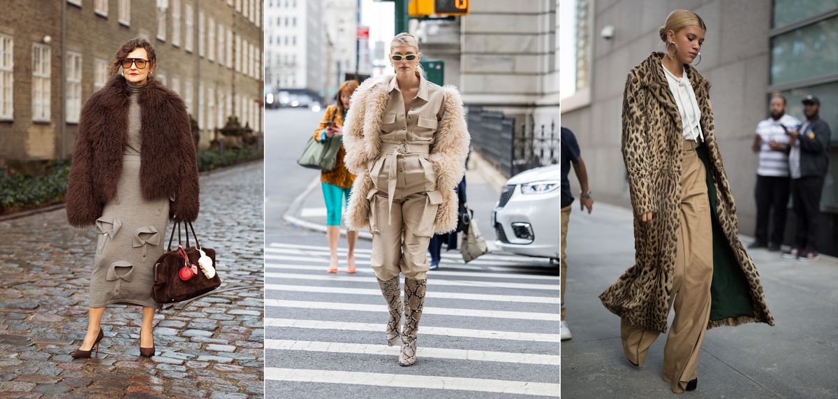 szőrmekabát divat